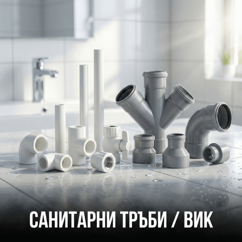 санитарни тръби / ВиК тръби