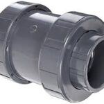 PVC Пружинен възвратен клапан Ф40" PN16